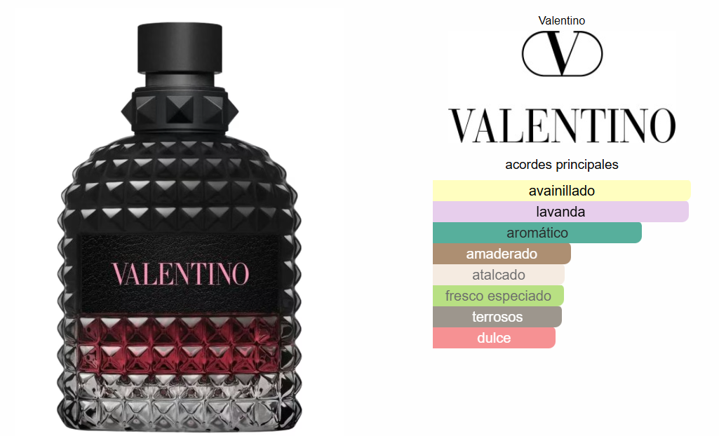 PERFUME VALENTINO BORN IN ROMA CON PERFUMERO